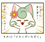 その13「メロンがいただく」